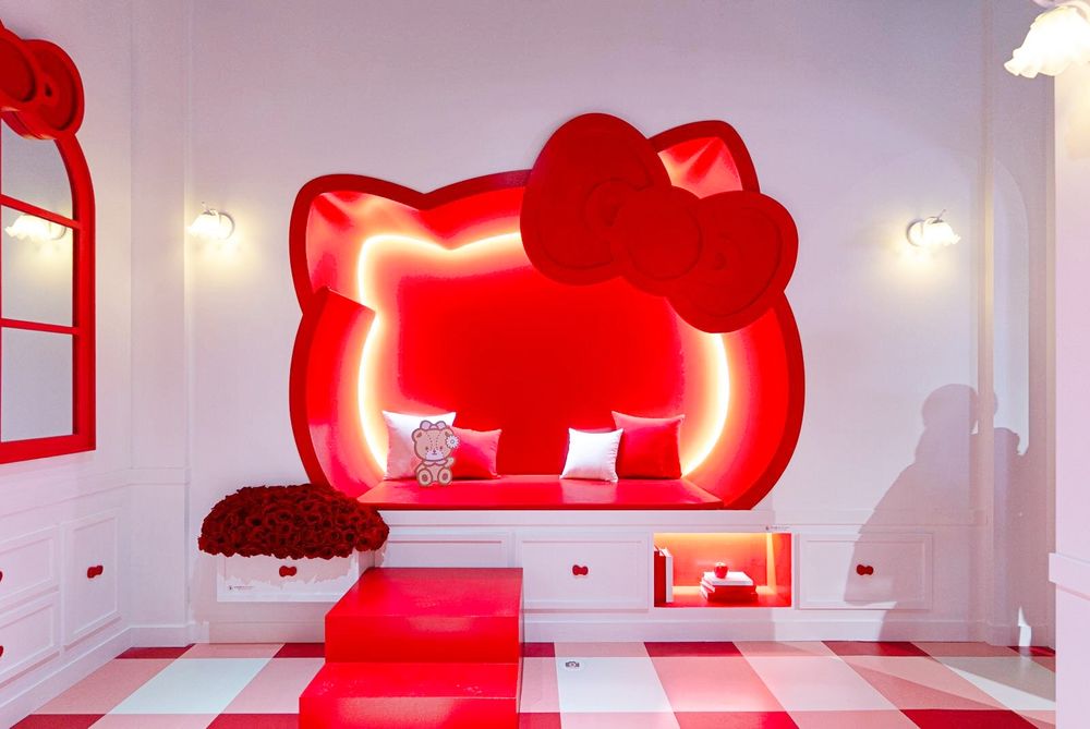想住Hello Kitty的房間！超可愛「三麗鷗夢想飯店特展」帕恰狗海灘房、布丁狗櫃檯必拍亮點一次看！-6