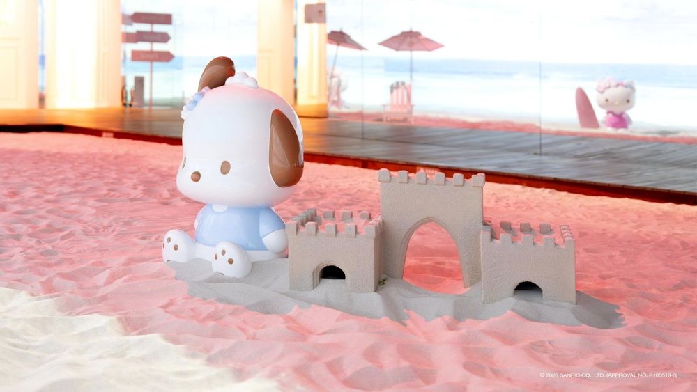 想住Hello Kitty的房間！超可愛「三麗鷗夢想飯店特展」帕恰狗海灘房、布丁狗櫃檯必拍亮點一次看！-12