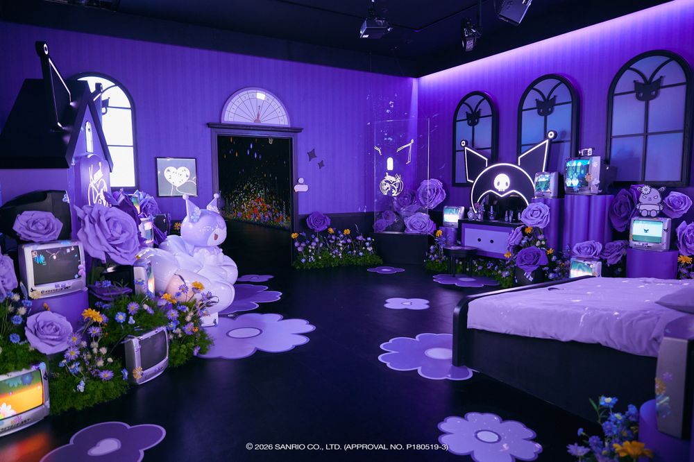 想住Hello Kitty的房間！超可愛「三麗鷗夢想飯店特展」帕恰狗海灘房、布丁狗櫃檯必拍亮點一次看！-13