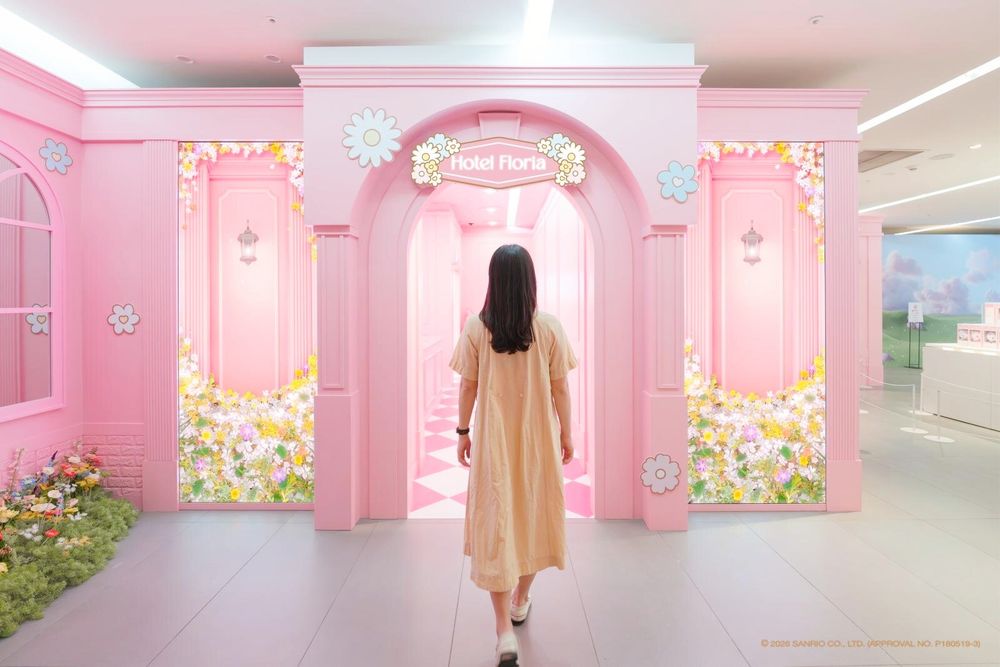 想住Hello Kitty的房間！超可愛「三麗鷗夢想飯店特展」帕恰狗海灘房、布丁狗櫃檯必拍亮點一次看！-27