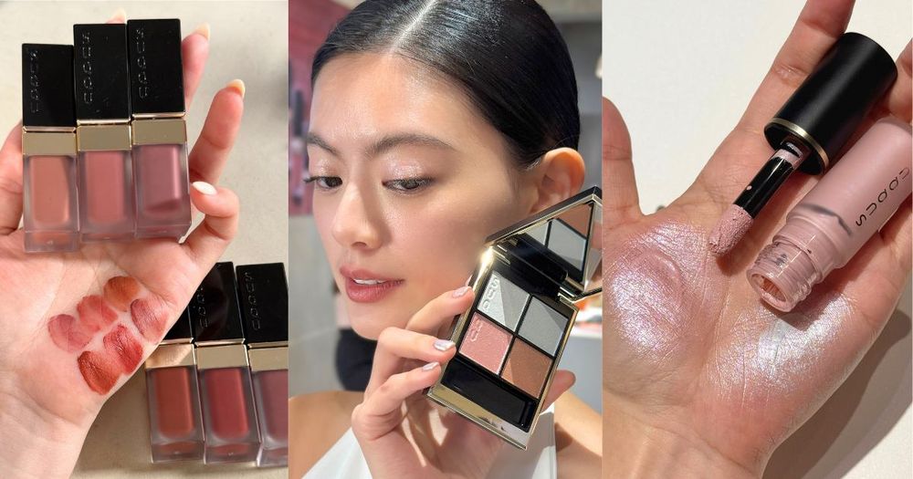 SUQQU 2026秋彩把貝殼光澤融入妝容！「閃鑽眼影＆限量打亮液」疊擦，璀璨爆閃不顯眼睛泡、妝感超高級！-1