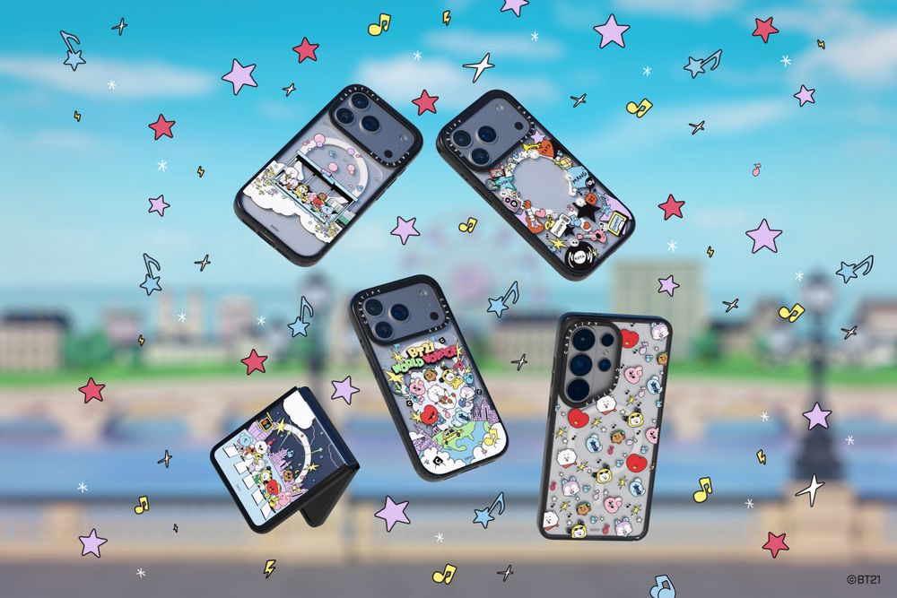 能不能放過阿米們的錢包！BT21最新聯名CASETiFY！這次手機殼可以寫上姓名＋本命！居然還推出行李箱！-5