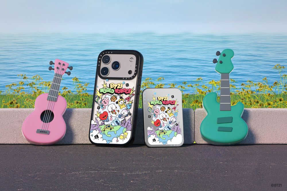 能不能放過阿米們的錢包！BT21最新聯名CASETiFY！這次手機殼可以寫上姓名＋本命！居然還推出行李箱！-8
