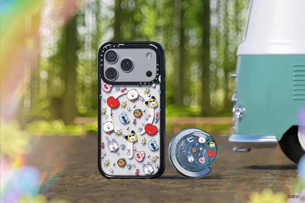 能不能放過阿米們的錢包！BT21最新聯名CASETiFY！這次手機殼可以寫上姓名＋本命！居然還推出行李箱！-9