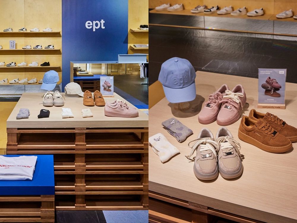 韓妞最愛球鞋ept新竹也有店了！獨家台灣限定色「焦糖棕」麂皮板鞋、連韓國女生都想衝來買！-2
