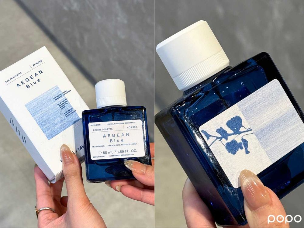 希臘最美的藍被裝進香水瓶！KORRES 30周年「BLUE地中海藍」限定系列，乳香綠意、礦物海風、暖陽柑橘，香味太迷人！-4