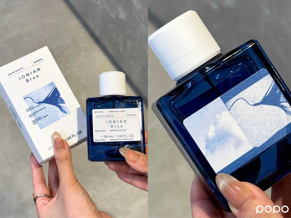 希臘最美的藍被裝進香水瓶！KORRES 30周年「BLUE地中海藍」限定系列，乳香綠意、礦物海風、暖陽柑橘，香味太迷人！-8