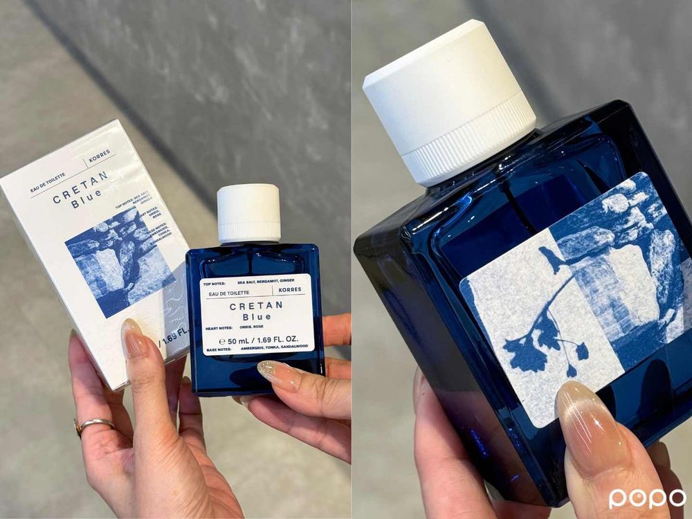 希臘最美的藍被裝進香水瓶！KORRES 30周年「BLUE地中海藍」限定系列，乳香綠意、礦物海風、暖陽柑橘，香味太迷人！-6