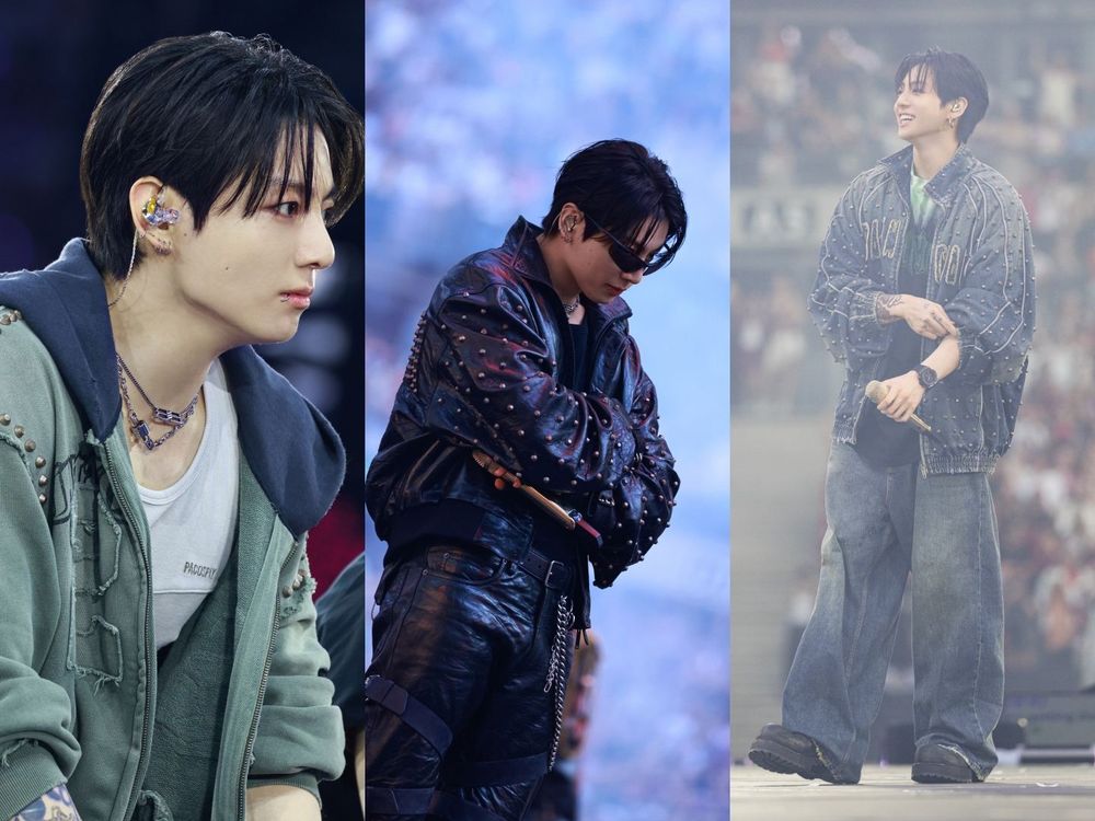 BTS世巡巴黎站根本大型伸展台！LV、Dior、GUCCI、巴黎世家全拚了！舞台訂製服一套比一套精彩！-4