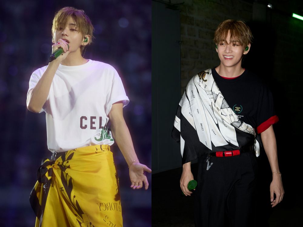 BTS世巡巴黎站根本大型伸展台！LV、Dior、GUCCI、巴黎世家全拚了！舞台訂製服一套比一套精彩！-25