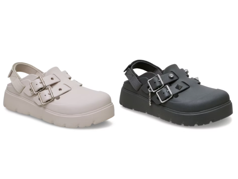 Crocs又要賣翻了！全新「龐克洞洞鞋」甜酷登場！搖滾鉚釘＋樂福鞋超好看、一雙還能變兩種穿法！-8