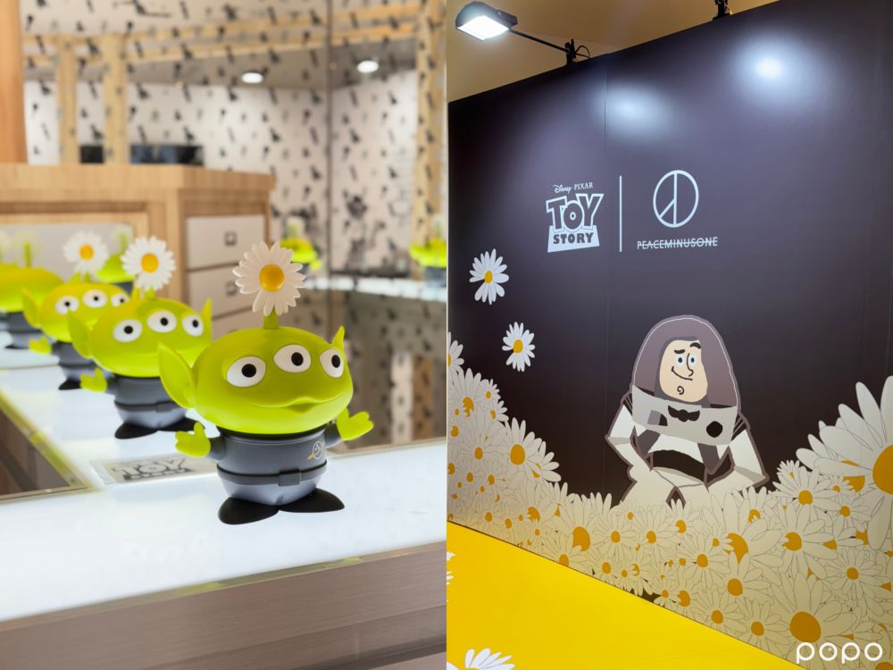 GD品牌夢幻聯名《玩具總動員》！「滿牆小雛菊、巨型胡迪」一定要打卡、限定周邊慢一步真的買不到！-6