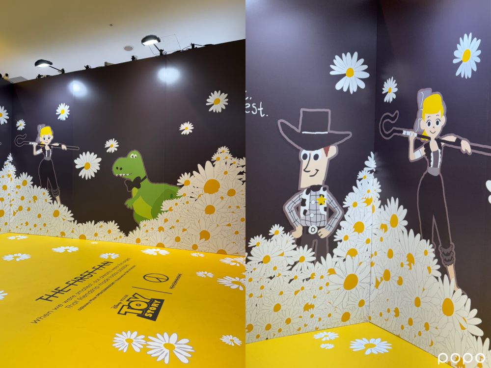 GD品牌夢幻聯名《玩具總動員》！「滿牆小雛菊、巨型胡迪」一定要打卡、限定周邊慢一步真的買不到！-7