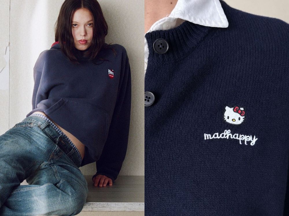 錢包直接放棄抵抗！Madhappy最新三麗鷗聯名「小櫻桃Kitty帽T、棒球帽」連Lisa超愛穿！-4