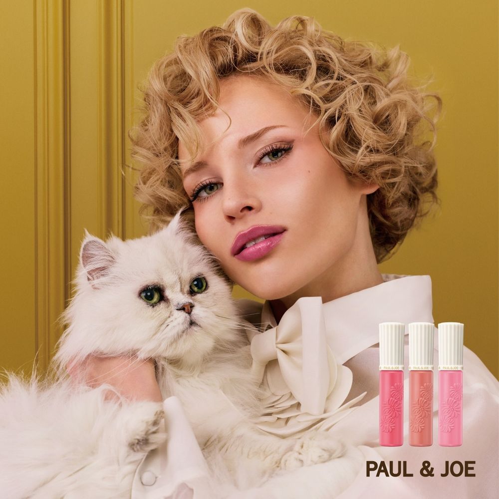 PAUL & JOE秋季彩妝萌翻！8色果凍唇露、花園眼影盤、糖果腮紅/打亮一次登場，貓咪蝴蝶限定盒必收！-3