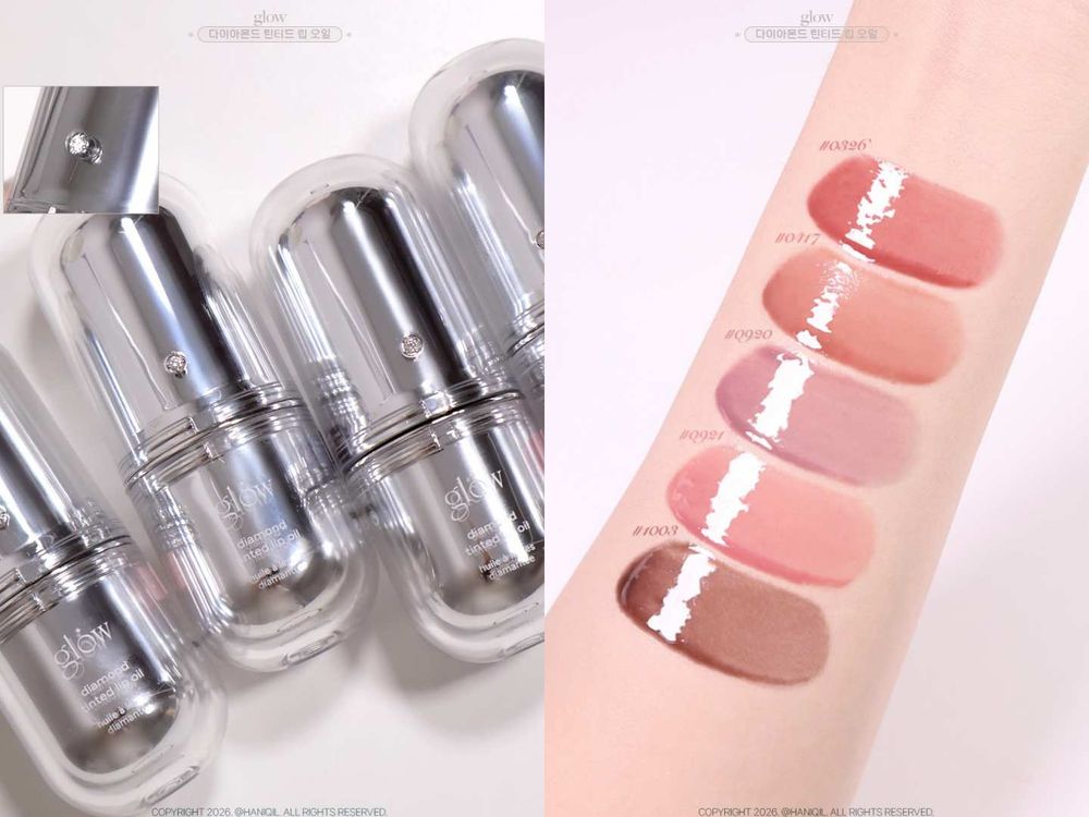 買彩妝送高奢珠寶？！韓國小眾美妝glow攜手頂級培育鑽石品牌，把「真鑽石」結合唇油，空瓶回收還能換鑽石手鍊！-16