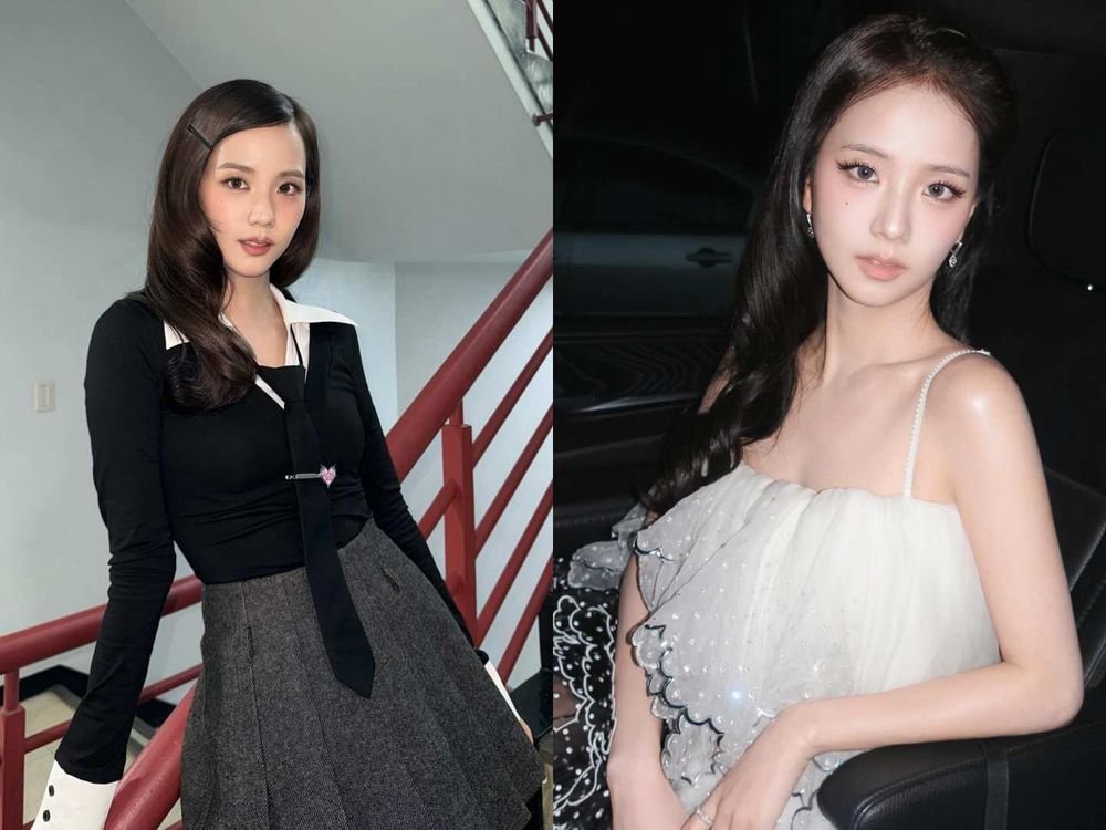 女團都愛「復古千金內彎捲髮」！Sana溫柔貴氣、Winter復古高貴，內彎弧度包覆高顴骨、肉肉臉，秒變富家千金！-4