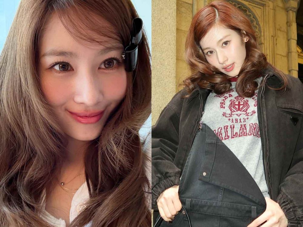 女團都愛「復古千金內彎捲髮」！Sana溫柔貴氣、Winter復古高貴，內彎弧度包覆高顴骨、肉肉臉，秒變富家千金！-9