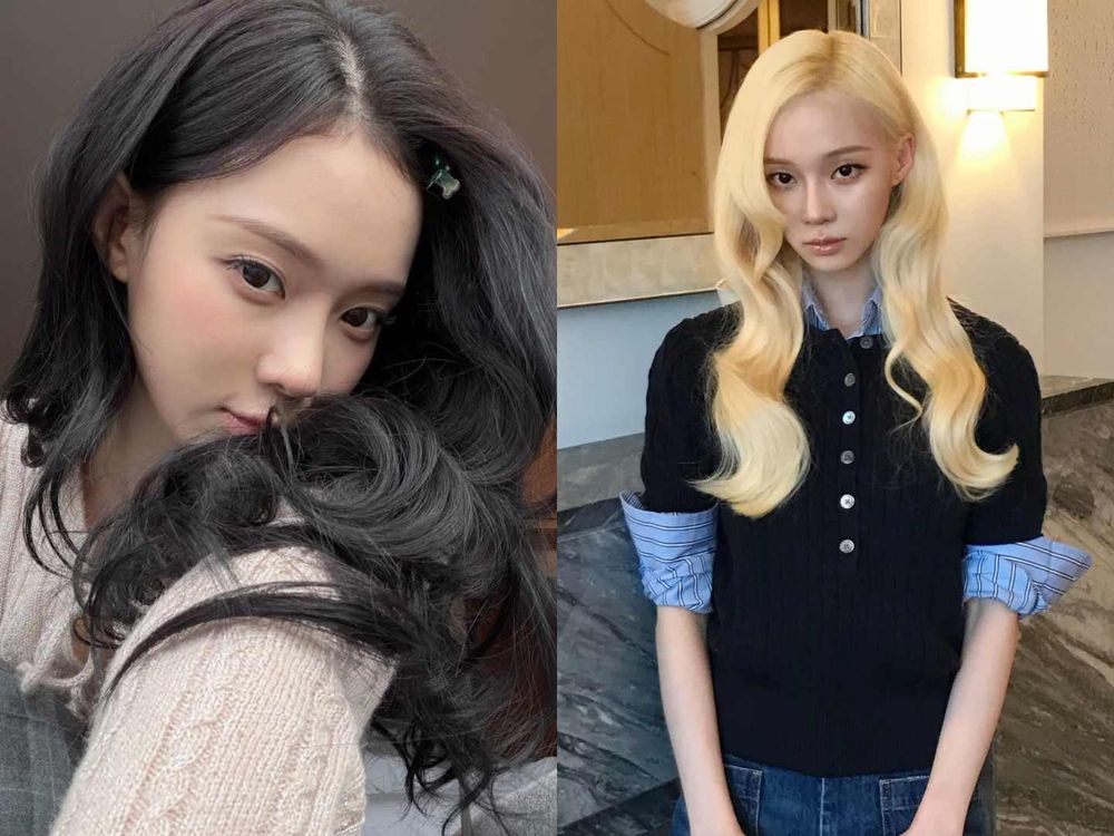 女團都愛「復古千金內彎捲髮」！Sana溫柔貴氣、Winter復古高貴，內彎弧度包覆高顴骨、肉肉臉，秒變富家千金！-7