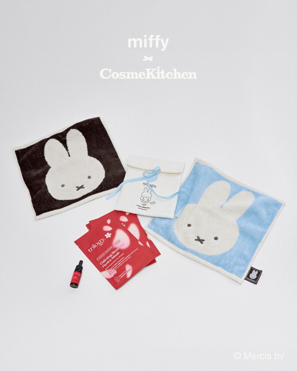 日本Cosme Kitchen×Miffy米飛兔第三波太犯規！四色底妝盤、兔兔護唇吊飾，18款限定萌物一次收！-8