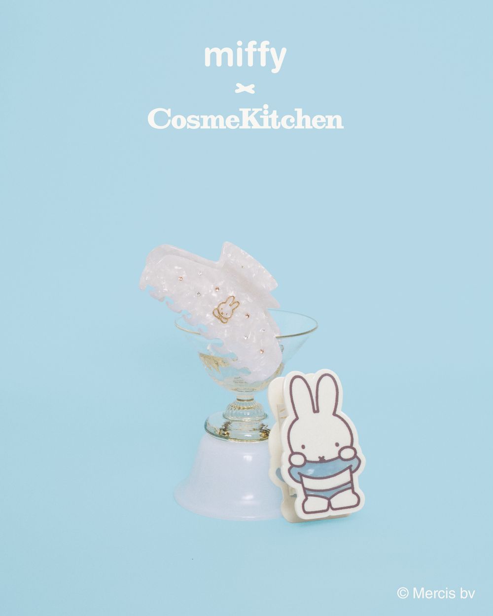 日本Cosme Kitchen×Miffy米飛兔第三波太犯規！四色底妝盤、兔兔護唇吊飾，18款限定萌物一次收！-6