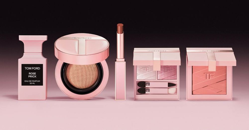 TOM FORD七夕彩妝美到窒息！「私人調香禁忌玫瑰」化身限定粉色外殼，「全新雙格眼影、黑跟唇膏、煙燻粉頰彩」太欠收藏！-11