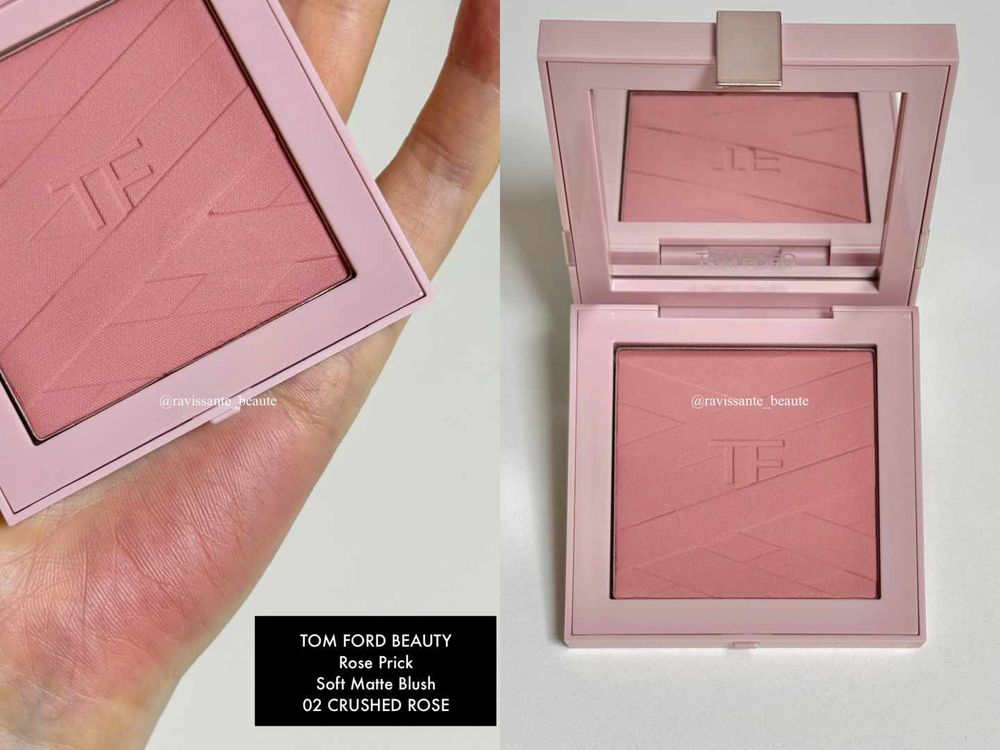 TOM FORD七夕彩妝美到窒息！「私人調香禁忌玫瑰」化身限定粉色外殼，「全新雙格眼影、黑跟唇膏、煙燻粉頰彩」太欠收藏！-4