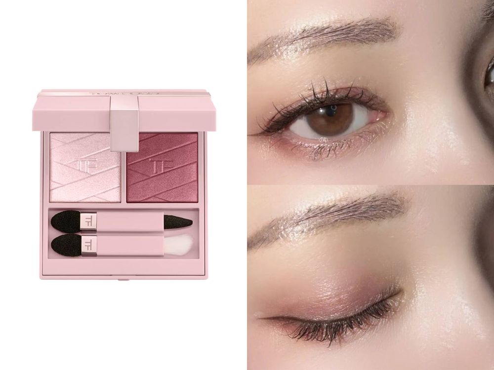TOM FORD七夕彩妝美到窒息！「私人調香禁忌玫瑰」化身限定粉色外殼，「全新雙格眼影、黑跟唇膏、煙燻粉頰彩」太欠收藏！-14