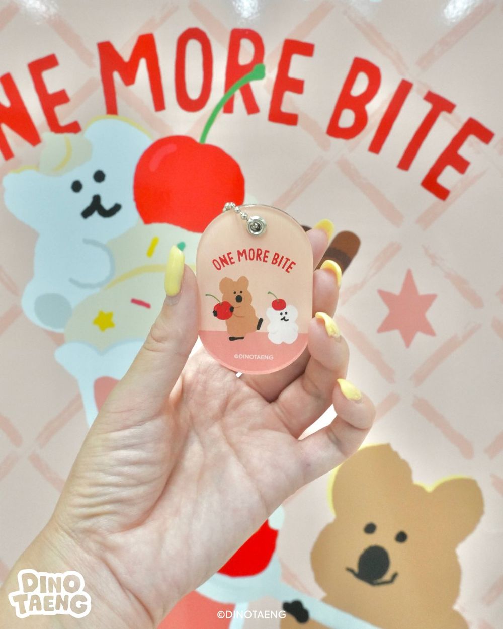 DINOTAENG甜點主題快閃店在東京！超可愛「QUOKKA杯子蛋糕、櫻桃BOBO」必買周邊一次看！-6