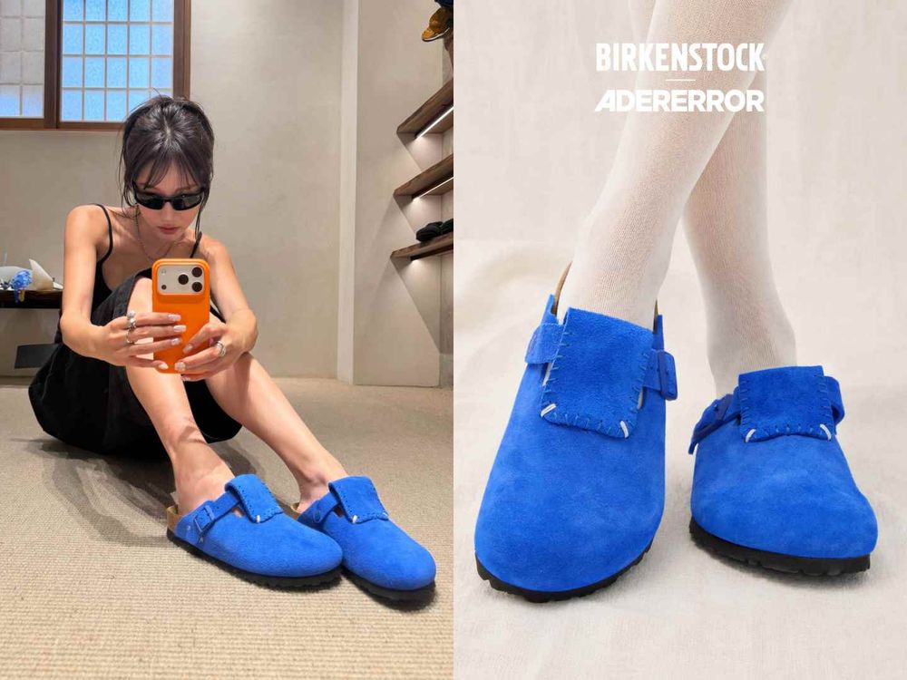 今年最強勃肯鞋！邊佑錫愛牌ADER ERROR再度聯名BIRKENSTOCK！招牌藍美到不能錯過！-3