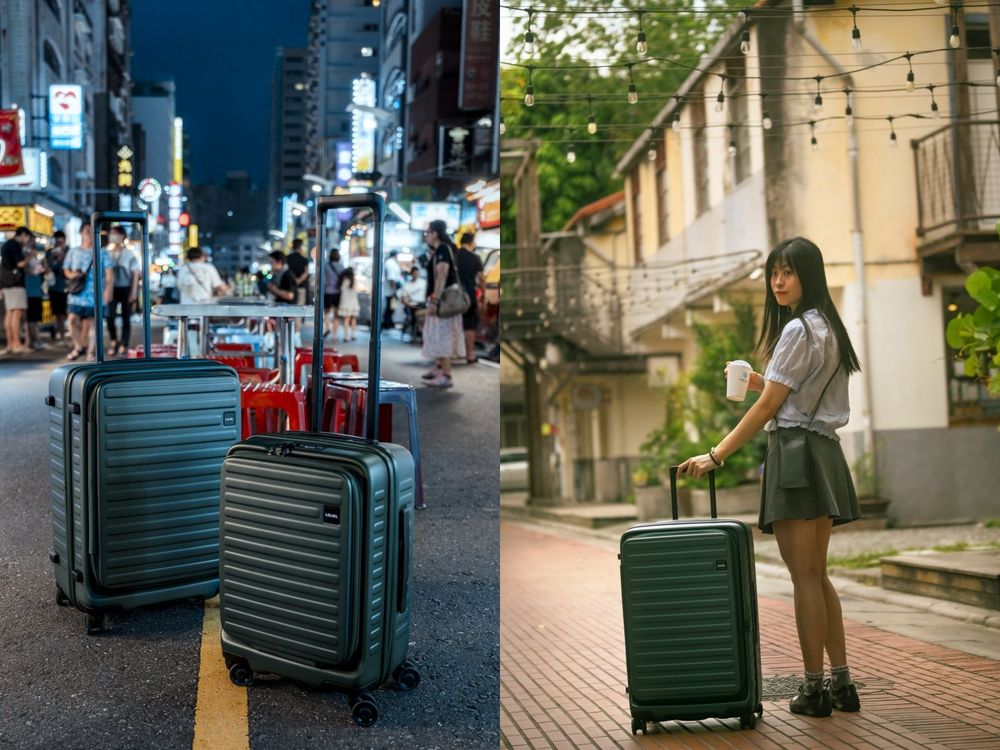 日妞最愛行李箱LOJEL與成真咖啡三度聯手 打造「台灣感性之旅」經典CUBO上開箱「森林綠」新色超美！-5