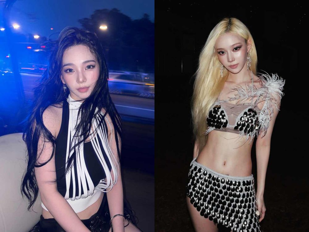真想到現場！眾女神降臨Lollapalooza！Jennie四套「神級換裝」太驚艷、aespa全員到齊辣翻舞台！-10