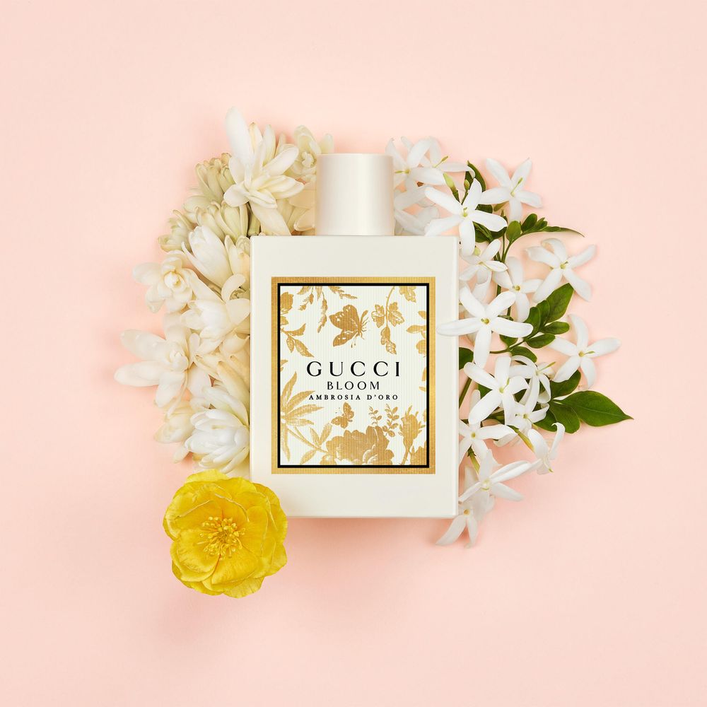 張凌赫香氛愛牌又出新作！GUCCI全新「花悅金燦女性淡香精」杏桃乳香＋清新白花太犯規，連男神都無法抗拒的奢華花香！-5