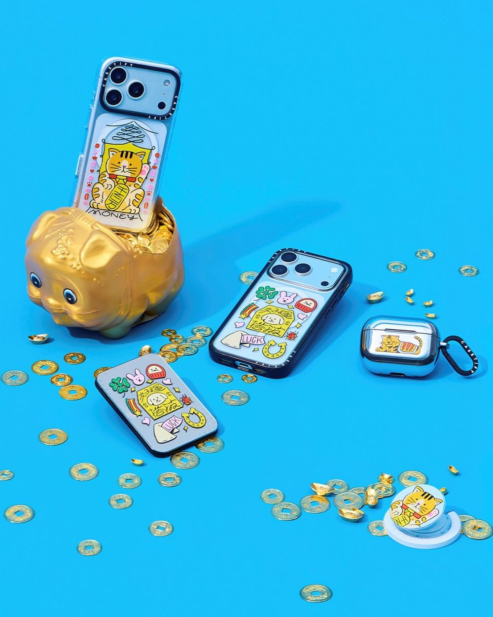 CASETiFY台灣限定系列又回來了！台味「有求必印」系列手機殼，月老、虎爺、招財貓根本隨身開運小物！-15