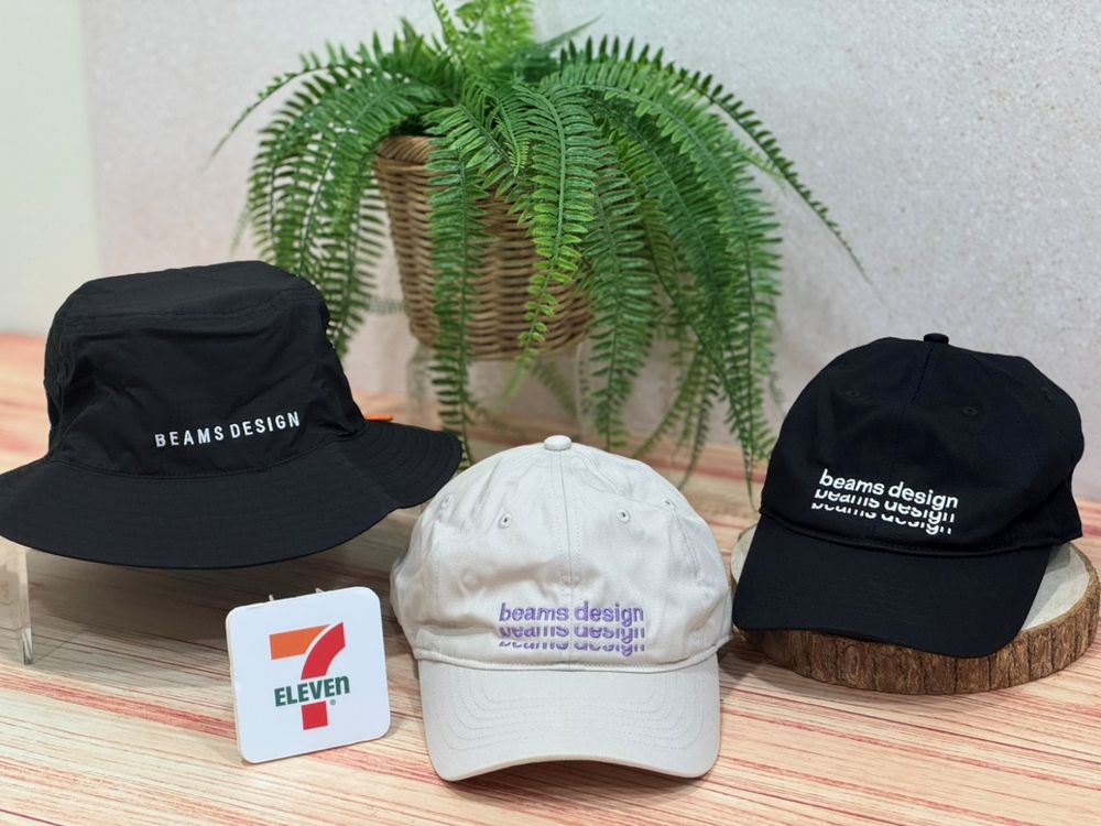 7-11開賣BEAMS聯名周邊商品！超美「紅橘綠刺繡T恤、棒球帽、長襪」巷口小7就買得到！-3