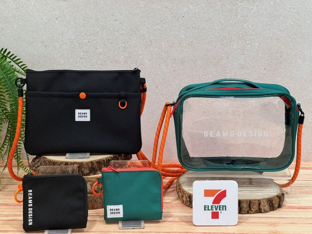 7-11開賣BEAMS聯名周邊商品！超美「紅橘綠刺繡T恤、棒球帽、長襪」巷口小7就買得到！-2