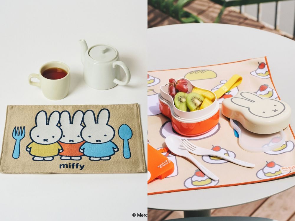 這波不買對不起自己！studio CLIP再推出Miffy聯名！軟綿吊飾、米飛兔盤子...竟還有小相機！-12