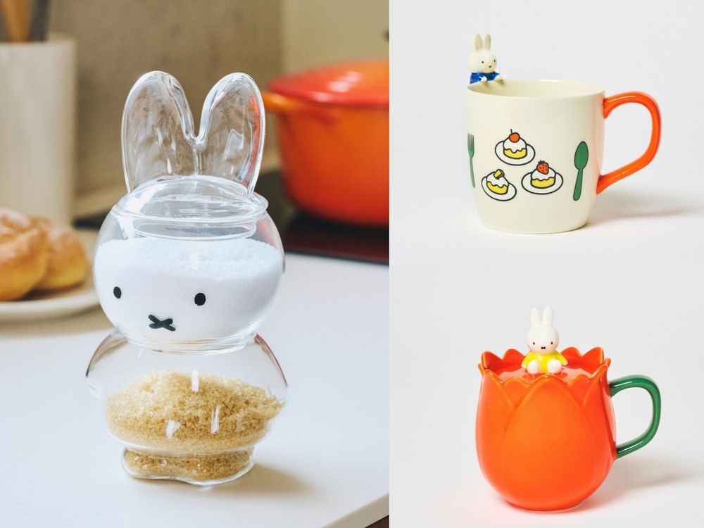 這波不買對不起自己！studio CLIP再推出Miffy聯名！軟綿吊飾、米飛兔盤子...竟還有小相機！-9