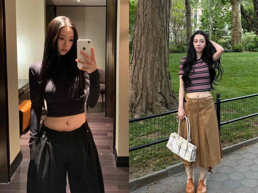 Karina身材掀討論！被說「有肉感」反而更美、健康蜜大腿狂圈粉！私服好身材穿搭學起來！-8