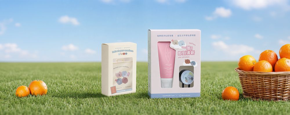把私密保養融入日常！LIP Intimate Care熱賣私密噴霧新推「清新微風款」，攜手療癒插畫「方坊」聯名快閃中！-2