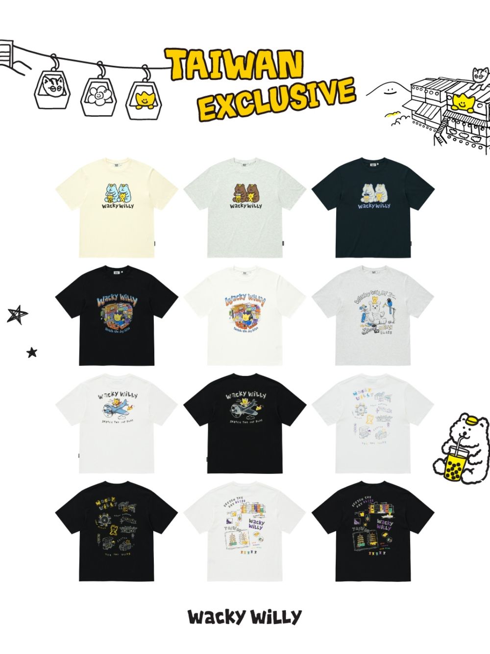 Giselle同款涼鞋只有這裡買得到！Wacky WiLLy台中LaLaport開幕、限定小熊珍奶上衣太可愛！-1