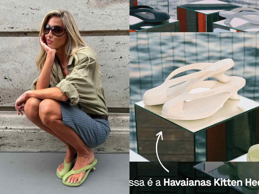 哈瓦仕也加入貓跟鞋戰場！Havaianas首款「夾腳貓跟鞋」曝光！單邊包趾超好看、一亮相就爆紅！-6