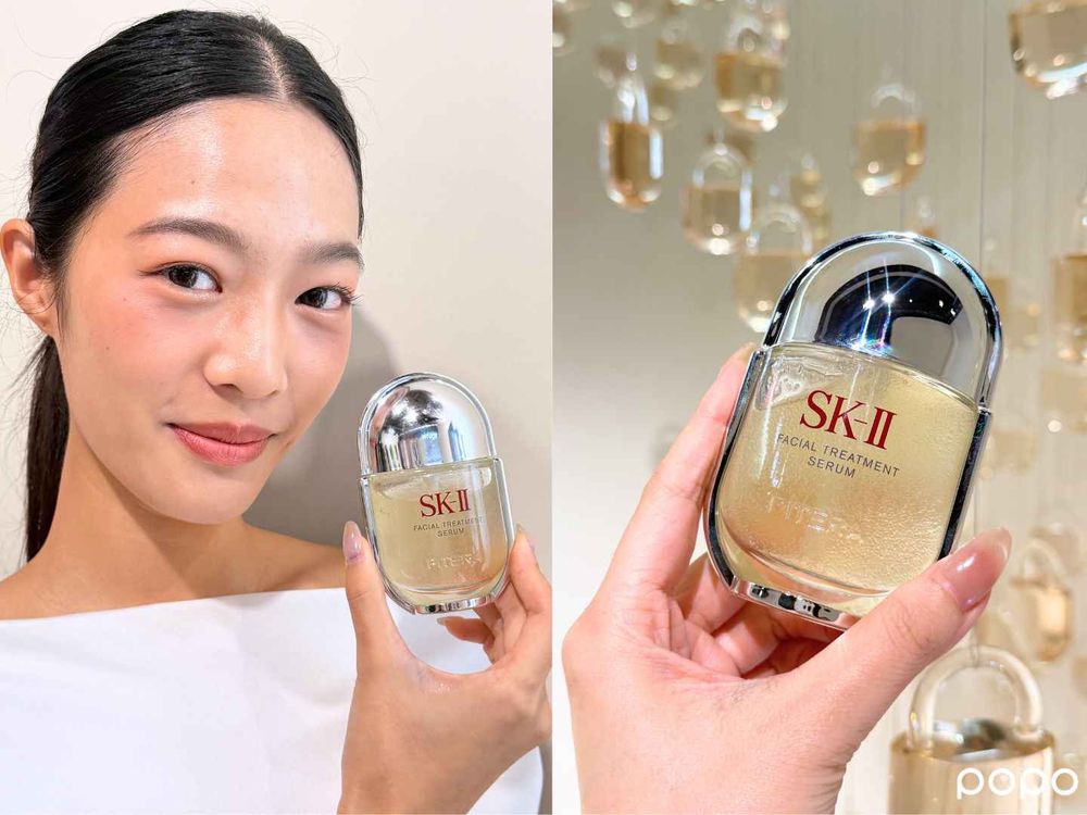 ONCE暴動！Mina來台美到不像真人、親曝「10分鐘發光保養法」，SK-II睽違45年青春精華液終於上市！-3