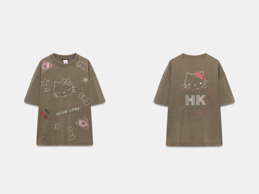 再度敗給ZARA！Kitty新聯名偷偷上架！「格紋蝴蝶結包、托特包」全都有...曬黑娃包必買！-5