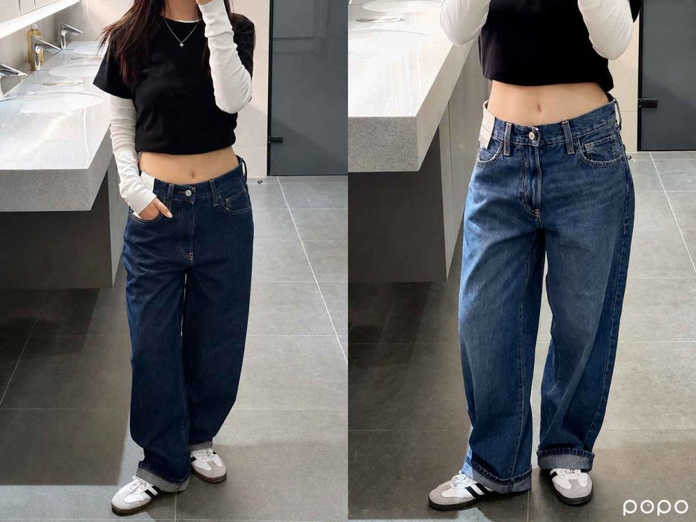 美國已經賣光！Gap聯名Hailey Bieber「神級牛仔褲」台灣預備開賣！兩大版型差在哪、實穿比較一次看！-2