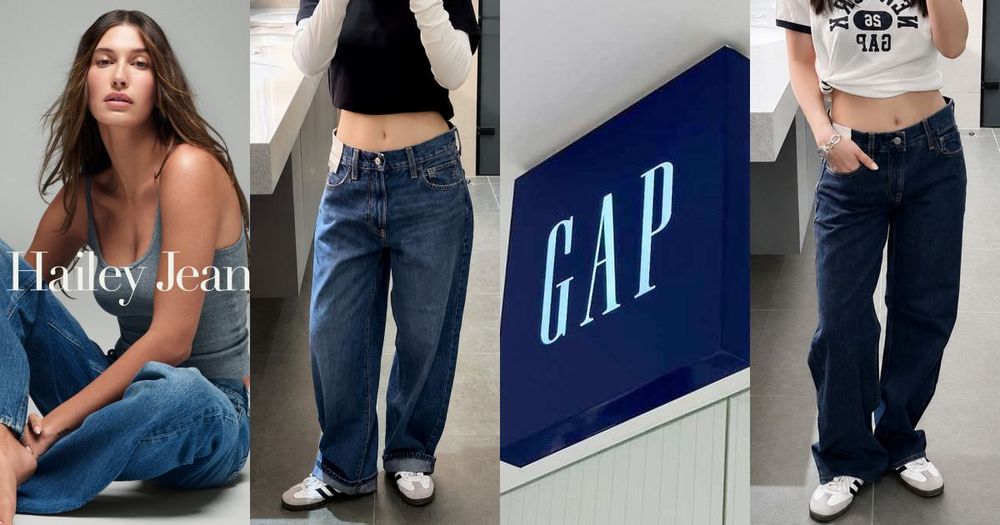 美國已經賣光！Gap聯名Hailey Bieber「神級牛仔褲」台灣預備開賣！兩大版型差在哪、實穿比較一次看！-1