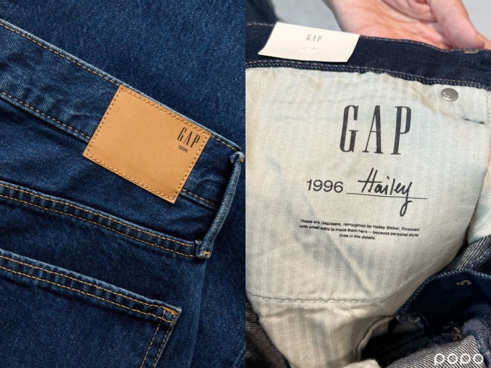 美國已經賣光！Gap聯名Hailey Bieber「神級牛仔褲」台灣預備開賣！兩大版型差在哪、實穿比較一次看！-6