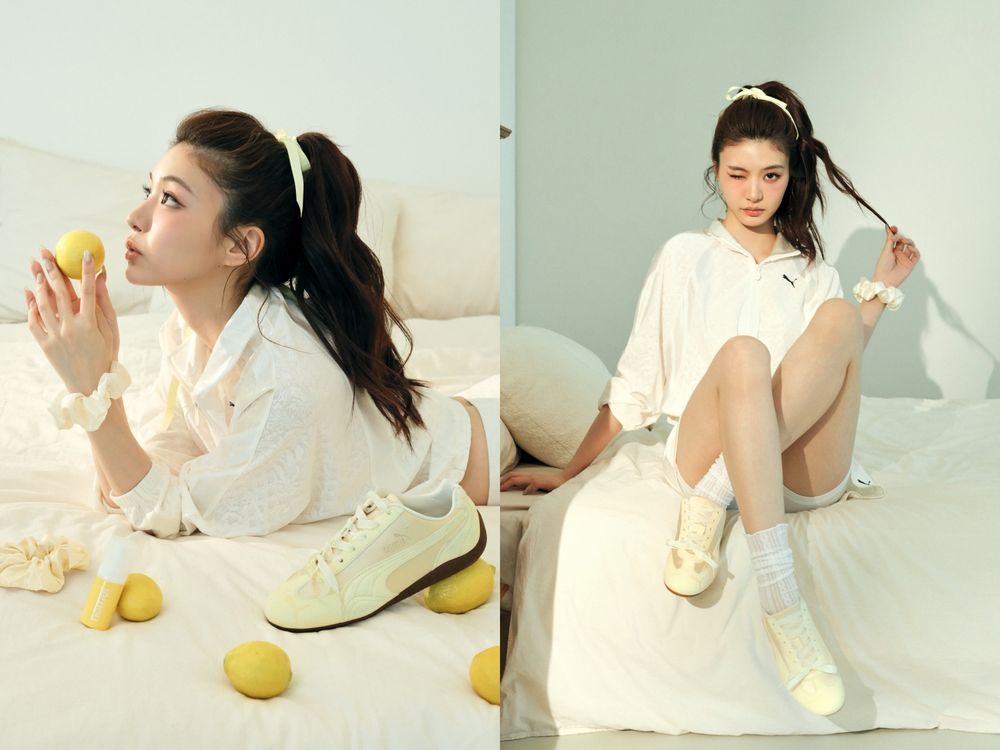 Rosé、Melinda新PUMA球鞋檸檬黃來了！夏日組合還送nomel防曬噴霧、緞面髮圈組超划算！-3