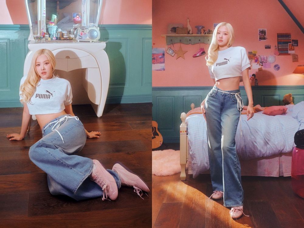 Rosé、Melinda新PUMA球鞋檸檬黃來了！夏日組合還送nomel防曬噴霧、緞面髮圈組超划算！-9