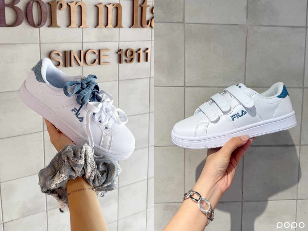 七夕穿搭就靠它！FILA「貓掌老爹鞋」可愛登場！厚底設計女孩會愛、經典小白鞋也換上新衣服！-5
